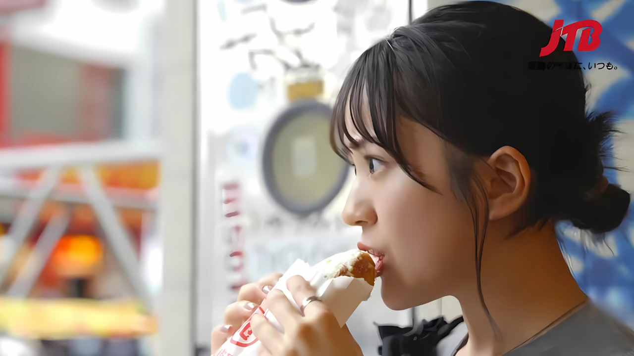JTB「海外旅行いこっ！ グルメ」篇 TVCM伊礼姫奈のケアンズ旅_初日