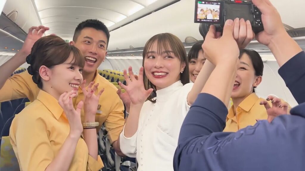 Tigerair Taiwan 内田理央 WEB CM メイキング